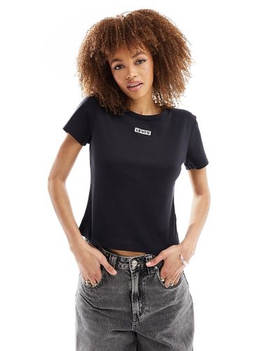 Rickie - T-shirt nera con logo piccolo - Levi's - Modalova