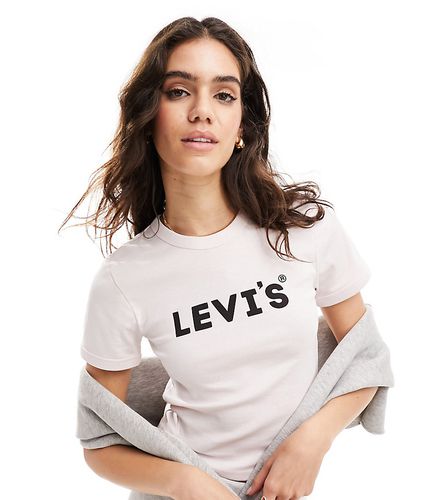 T-shirt taglio corto con logo sul petto - In esclusiva per ASOS - Levi's - Modalova