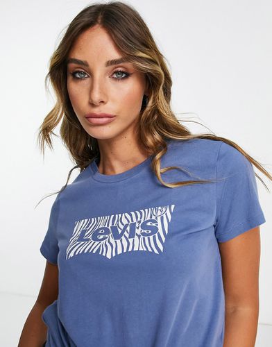 T-shirt con logo batwing zebrato - Levi's - Modalova
