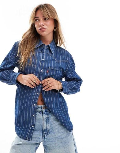 Teodora - Camicia medio a righe lucide stile western - Levi's - Modalova