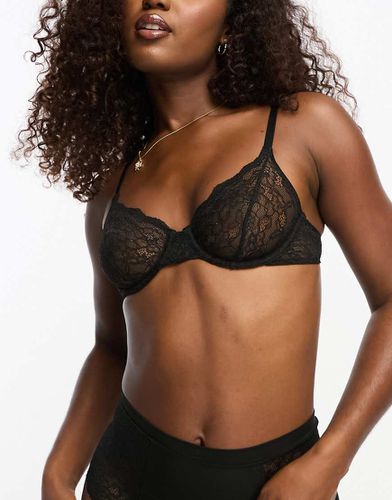 Reggiseno in pizzo con ferretto - Monki - Modalova