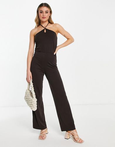 Tuta jumpsuit allacciata al collo - Monki - Modalova