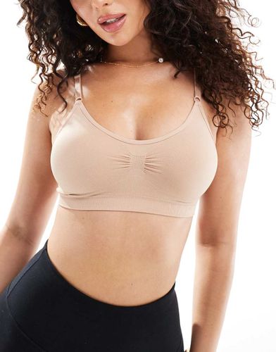 Bodyfashion - Reggiseno comodo color cappuccino con spalline sottili - Magic - Modalova