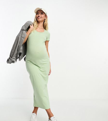 Mamalicious Maternity - Vestito lungo a maniche corte - Mama.licious - Modalova