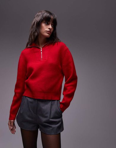 Maglione con zip corta - Mango - Modalova