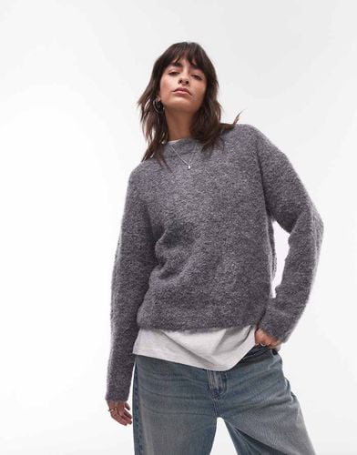 Maglione girocollo soffice oversize - Mango - Modalova