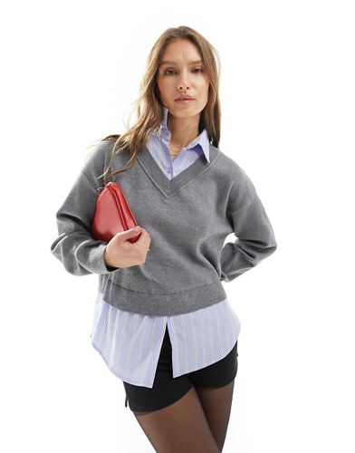 Maglione con camicia integrata - Mango - Modalova