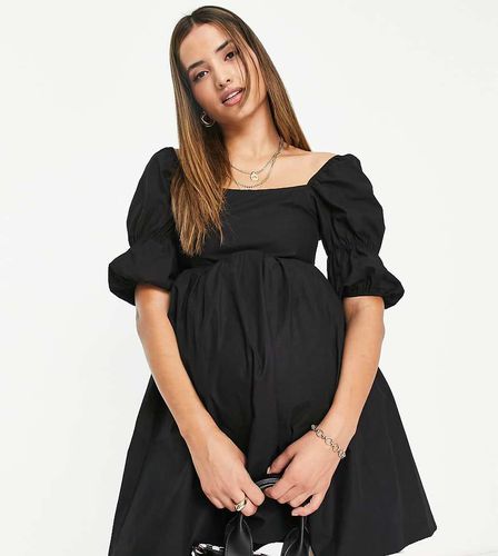 Vestito grembiule corto in popeline - Missguided Maternity - Modalova