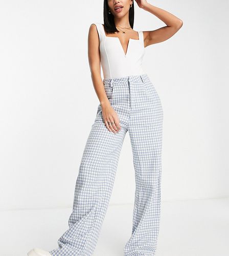 Pantaloni a fondo ampio a scacchi in coordinato - Missguided - Modalova