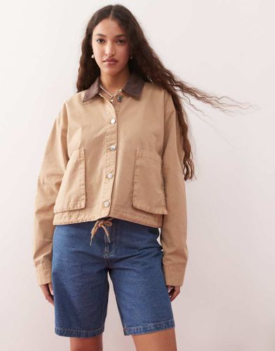 Blouson style ouvrier - Fauve - Miss Selfridge - Modalova
