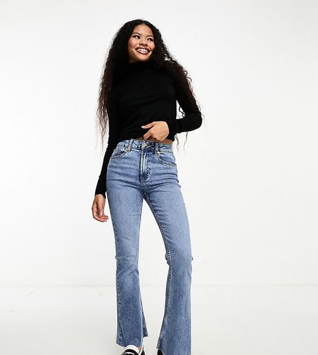 Jeans a zampa lavaggio medio - Miss Selfridge Petite - Modalova