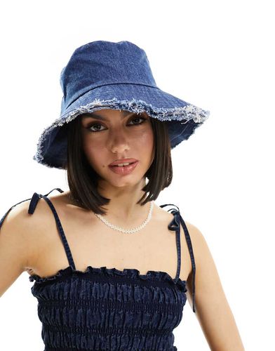 Cappello da pescatore oversize in denim - My Accessories - Modalova