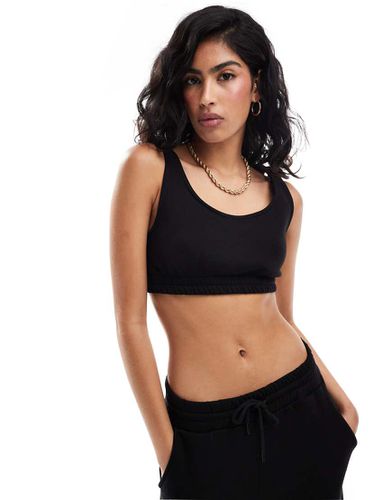 Crop top in jersey in coordinato - Noisy May - Modalova