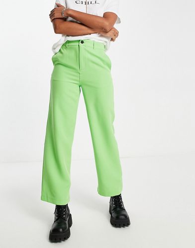 Pantaloni a fondo ampio verdi in coordinato - Noisy May - Modalova
