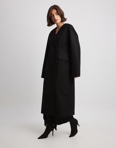 Cappotto elegante con maniche arrotondate - NA-KD - Modalova