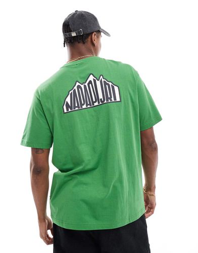 Linth - T-shirt con scritta del logo stampata sul retro - Napapijri - Modalova