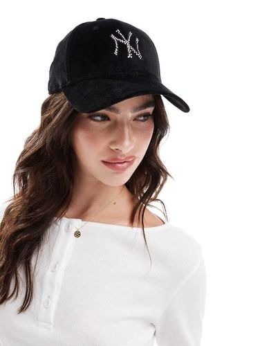 NY Yankees 9forty - Cappellino in velour con strass - New Era - Modalova