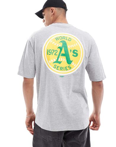 Oakland Athletics World Series - T-shirt grigia - New Era - Modalova