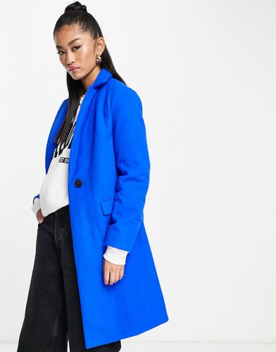 New Look - Cappotto blu acceso - New Look - Modalova