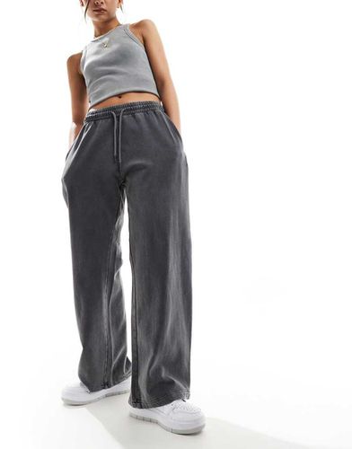 Joggers a fondo ampio scuro - New Look - Modalova