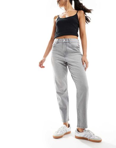 Mom jeans grigio chiaro - New Look - Modalova