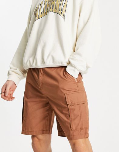Pantaloncini cargo dritti color ruggine - New Look - Modalova