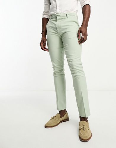 Pantaloni da abito skinny chiaro - New Look - Modalova