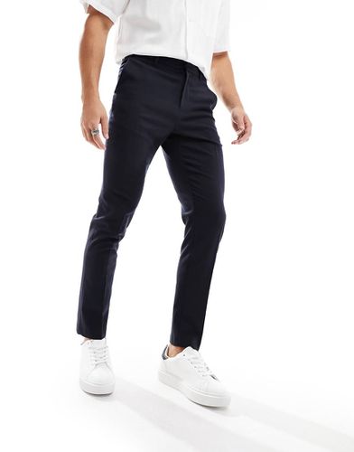 Pantaloni da abito slim, colore - New Look - Modalova