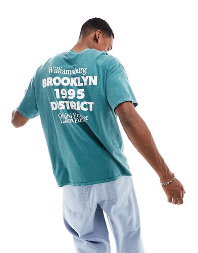 T-shirt medio con grafica Brooklyn - New Look - Modalova