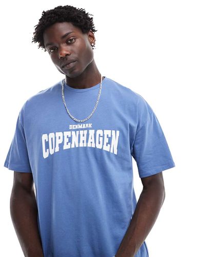 T-shirt con scritta "Copenhagen" - New Look - Modalova