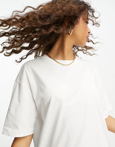 T-shirt oversize bianca - New Look - Modalova