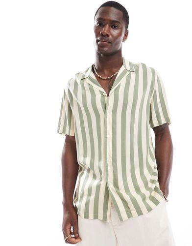 Tom - Camicia a maniche corte chiaro a righe - New Look - Modalova