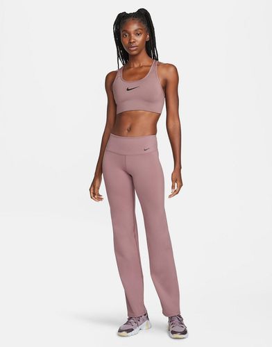Dri-FIT Power - Pantaloni a zampa color malva fumo - Nike Training - Modalova