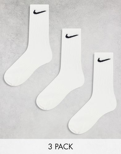 Everyday Lightweight - Confezione da 3 paia di calzini leggeri bianchi - Nike Training - Modalova
