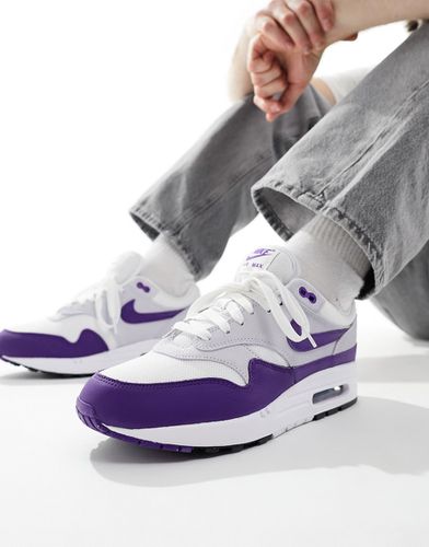 Air Max 1 SE - Sneakers bianche e viola - Nike - Modalova
