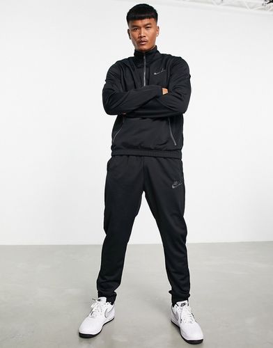 Club - Tuta sportiva nera con zip corta - Nike - Modalova