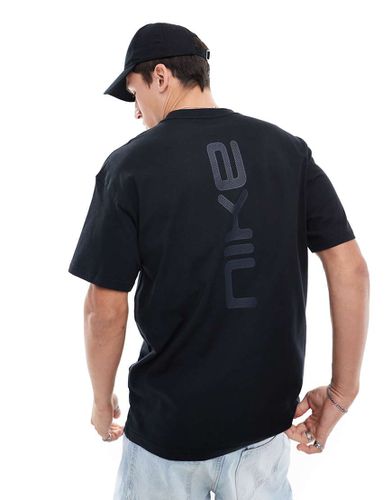 M90 - T-shirt nera con stampa sul retro - Nike - Modalova