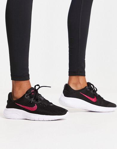 Flex Experience 11 - Sneakers nere e rosa - Nike Running - Modalova