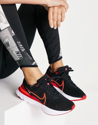 React Infinity Run 3 Flyknit - Sneakers nere e arancioni - Nike Running - Modalova