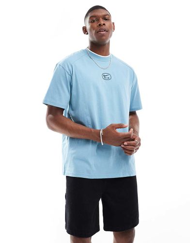 Swoosh Air - T-shirt oversize azzurra - Nike - Modalova