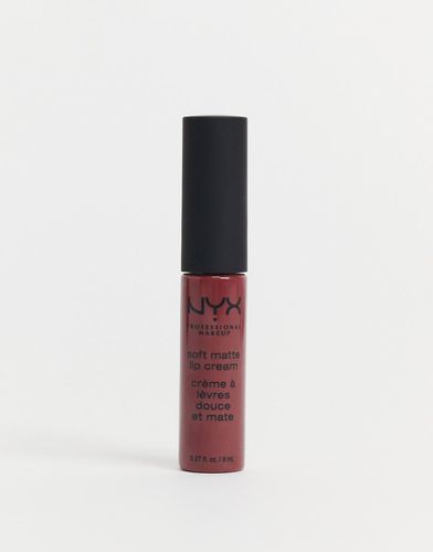 Soft Matte Lip Cream - Rossetto opaco - Budapest - NYX Professional Makeup - Modalova