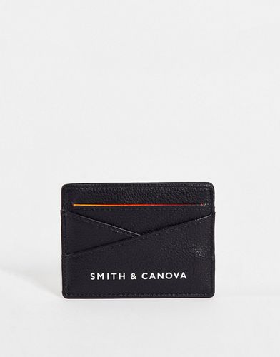 Smith & Canova - Portacarte in pelle nera - Smith And Canova - Modalova