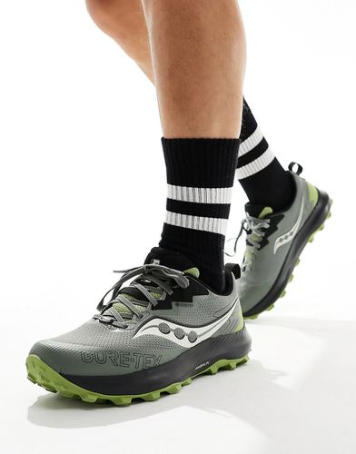 Peregrine 14 GTX Neutral - Sneakers da trail color ramo e oliva - Saucony - Modalova