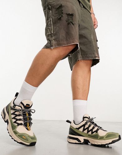 ACS+ CSWP - Sneakers unisex impermeabili grigio cemento e verde lichene scuro - Salomon - Modalova