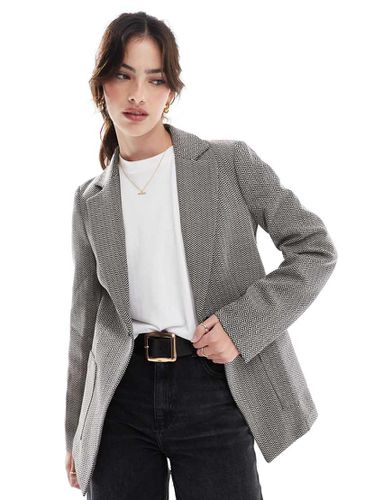 Blazer in maglia fantasia - Scalpers - Modalova