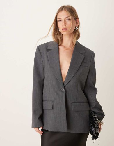 Blazer asimmetrico in lana - Selected - Modalova