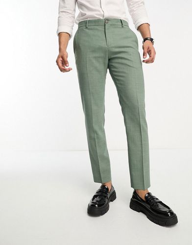 Pantaloni da abito in misto lino chiaro - Selected Homme - Modalova