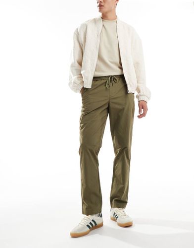 Pantaloni kaki con coulisse - Selected Homme - Modalova