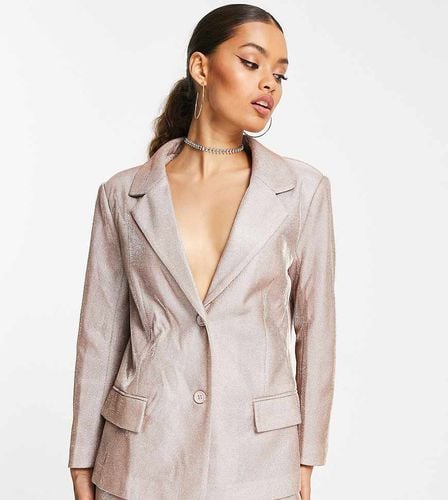 SIMMI Petite - Blazer oro glitterato in coordinato - Simmi Clothing - Modalova