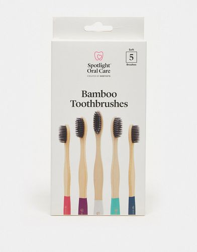 Oral Care - Set di 5 spazzolini in bamboo - Spotlight - Modalova